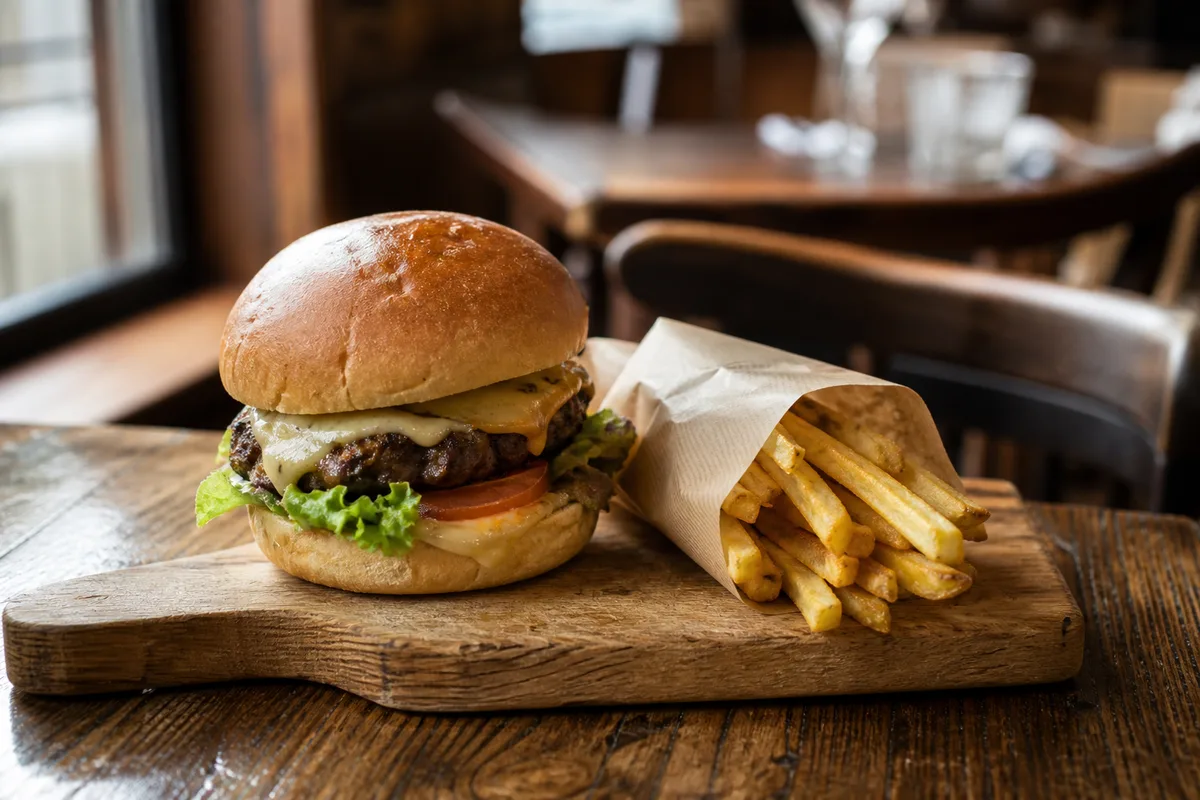 Calories d'un burger : le vrai calcul, chiffres à l'appui